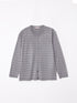 LC Waikiki Crew Neck Striped Long Sleeve Women's Cardigan